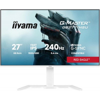 MONITOR IIYAMA GB2771HSU W1 27 PULGADAS RESOLUCION FULL HD 1920X1080 PANEL FAST IPS 08 MS MPRT 240 HZ BRILLO 250 CONTRASTE 1100