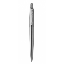 BOLiGRAFO RETRaCTIL JOTTER DE ACERO INOXIDABLE CON PUNTO MEDIO DE ADORNO DE CROMO TINTA AZUL PARKER 1953170