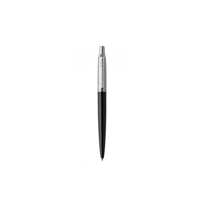 BOLiGRAFO RETRaCTIL JOTTER BOND STREET NEGRO CON RIBETE CROMADO PUNTO MEDIO TINTA AZUL PARKER 1953184