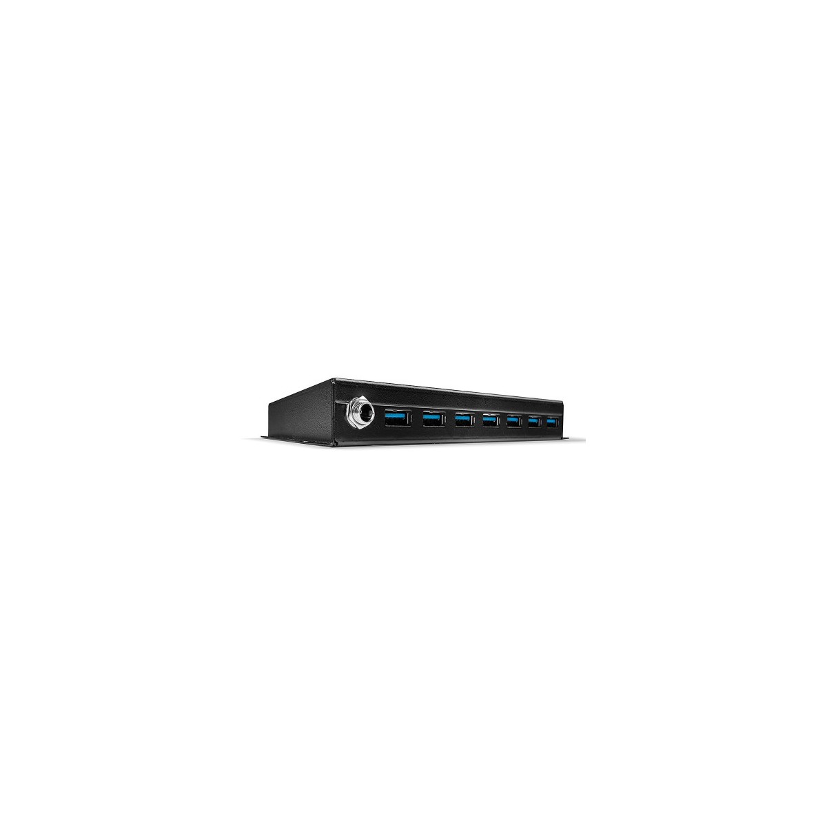 Lindy 43128 hub de interfaz 5000 Mbit s Negro