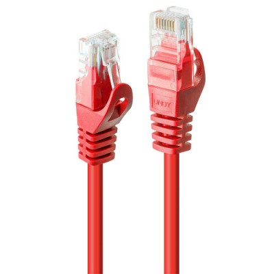 Lindy 48183 cable de red Rojo 2 m Cat6 U UTP UTP