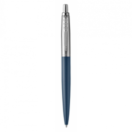 BOLiGRAFO JOTTER XL PRIMROSE AZUL MATE RIBETE DE COLOR CROMO PLUMiN MEDIO TINTA AZUL PARKER 2068359