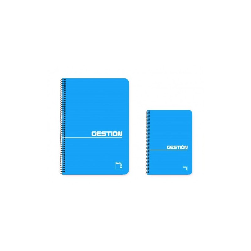 CUADERNO ESPIRAL SERIE GESTION TAPA BLANDA 60 GRS FOLIO 215X310MM 80 HOJAS CUADRiCULA 4X4 SIN MARGEN PACSA 164370