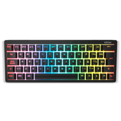 Krom Kreator teclado Juego USB Negro