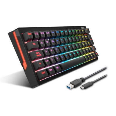 Krom Kreator teclado Juego USB Negro