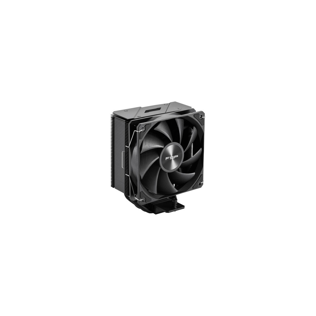 FSP REFRIGERACIONES DE AIRE INTEL LGA 1851 1700 1200 AMD AM4 AM5 120MM BLACK TOP COVER BLACK PERFORMANCE PWM FAN
