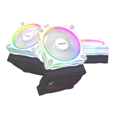 ASUS Prime MR120 Fan ARGB White 3in1 Carcasa del ordenador Ventilador 12 cm Blanco