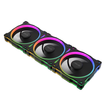 ASUS Prime MR120 Fan ARGB Black 3in1 Carcasa del ordenador Ventilador 12 cm Negro