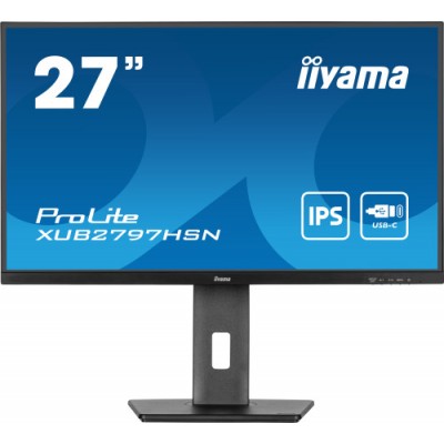 iiyama ProLite XUB2797HSN B2 pantalla para PC 686 cm 27 1920 x 1080 Pixeles Full HD LED Negro