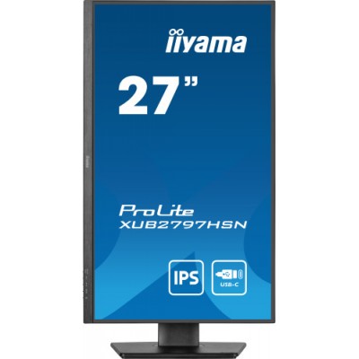 iiyama ProLite XUB2797HSN B2 pantalla para PC 686 cm 27 1920 x 1080 Pixeles Full HD LED Negro