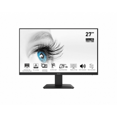 MSI MONITOR PRO MP273 E14A 27 IPS FLAT 1920x1080 144HZ NEGRO