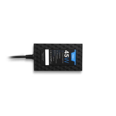 NOX NXPWR45NB adaptador e inversor de corriente Interior 45 W Negro