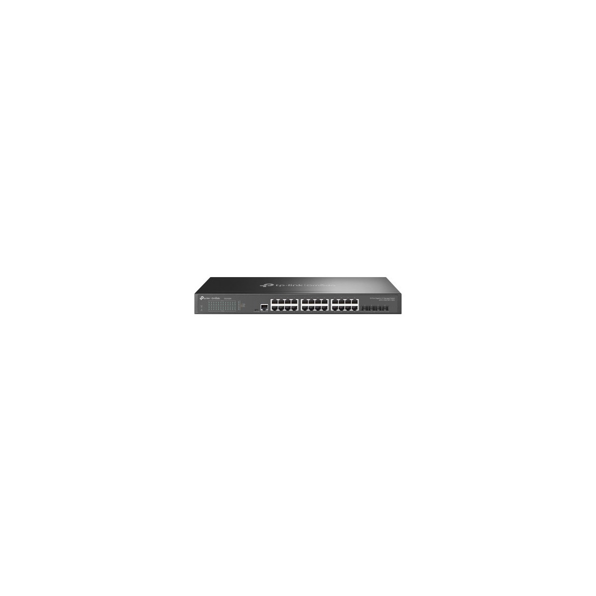 TP LINK SG3428X SWITCH GESTIONABLE L2 JETSTREAM DE 24 PUERTOS GIGABIT CON 4 RANURAS 10GE SFP
