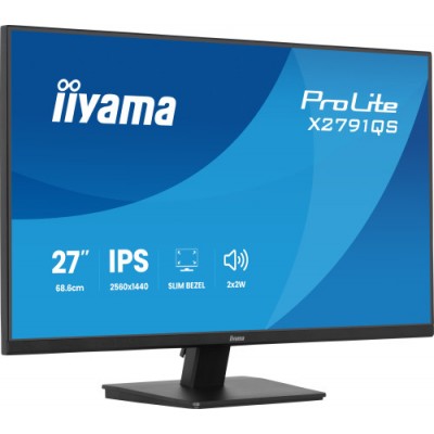 MONITOR IIYAMA 27 IPS 4 SIDE SLIM BEZEL 2560x1440 75HZ
