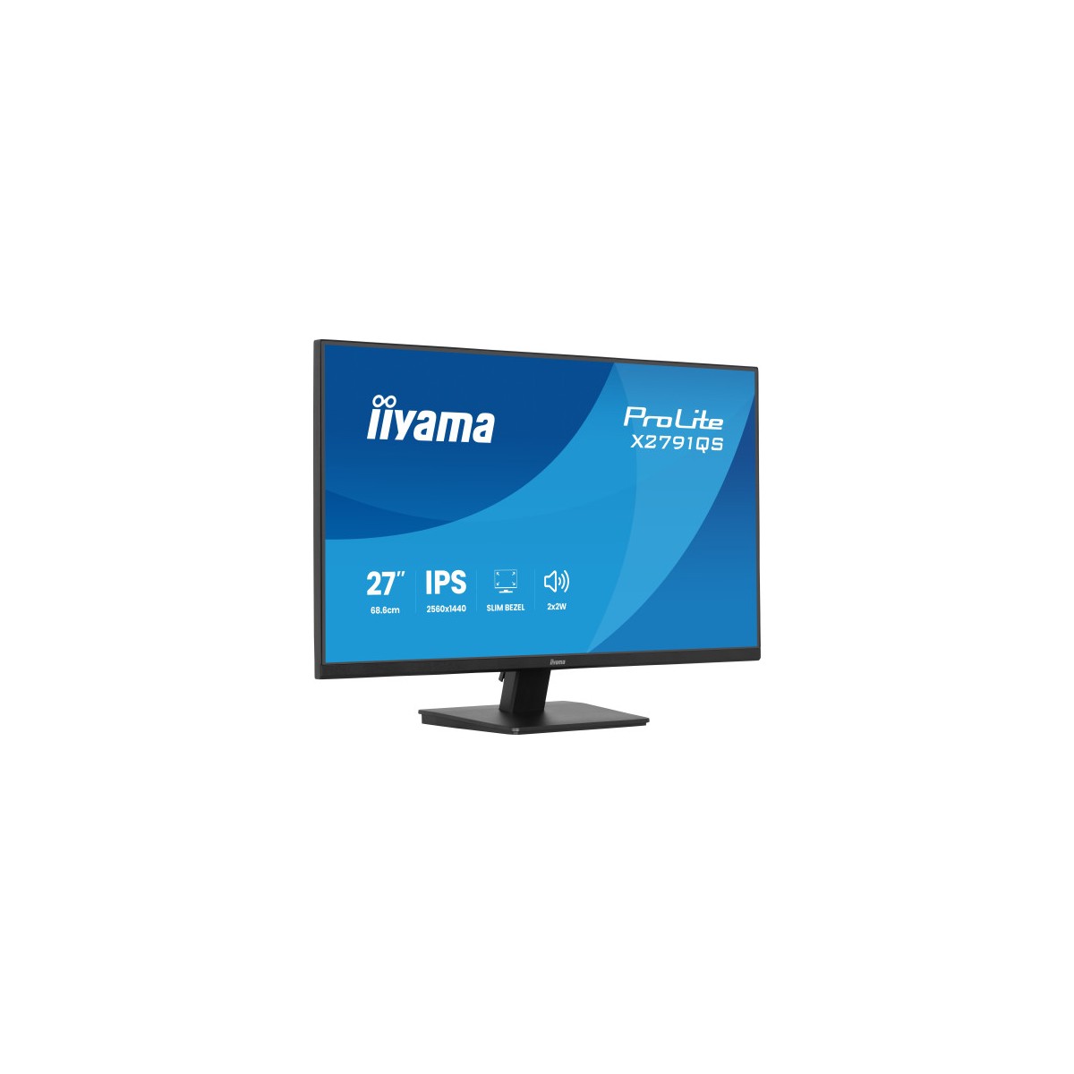 MONITOR IIYAMA 27 IPS 4 SIDE SLIM BEZEL 2560x1440 75HZ