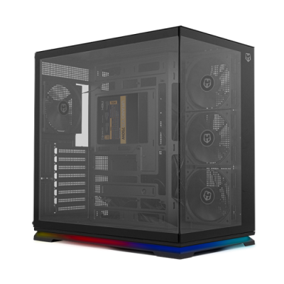 NOX Hummer GALAXY Semitorre ATX compacta tira ARGB Ne