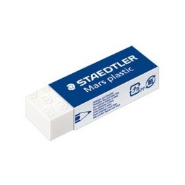 GOMA DE BORRAR MARS PLASTIC 65X23X13MM STAEDTLER 526 50