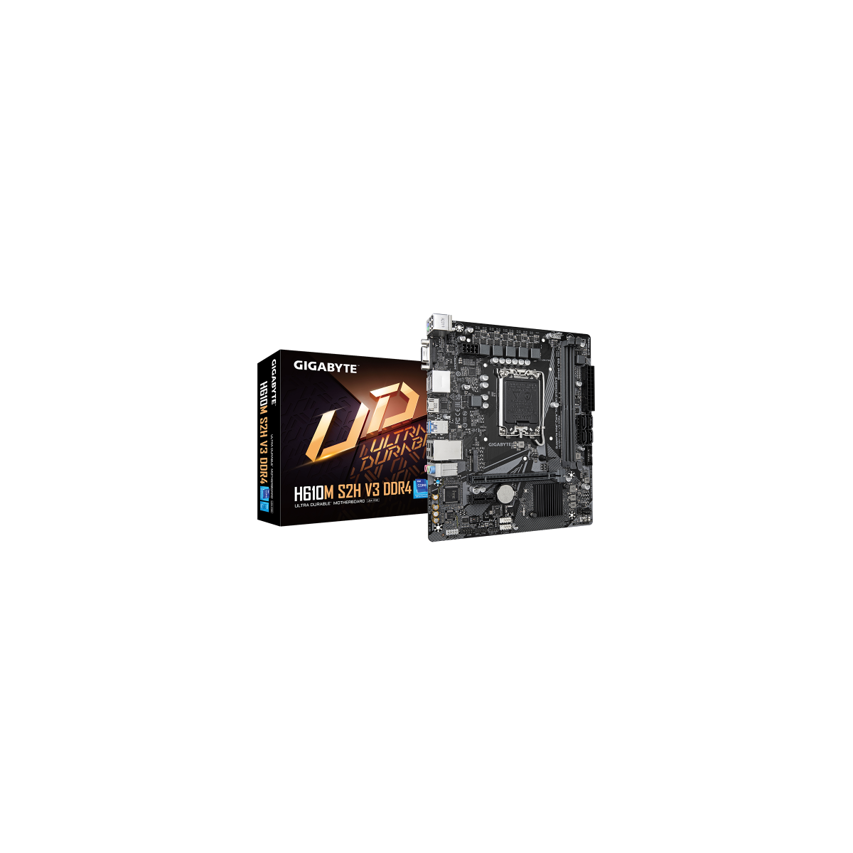 Gigabyte H610M S2H V3 DDR4 placa base Intel H610 Express LGA 1700 micro ATX