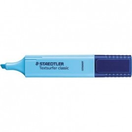 MARCADOR FLUORESCENTE TEXTSURFER CLASSIC 1 5MM AZUL STAEDTLER 364 3