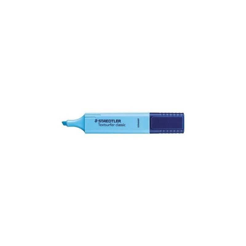 MARCADOR FLUORESCENTE TEXTSURFER CLASSIC 1 5MM AZUL STAEDTLER 364 3