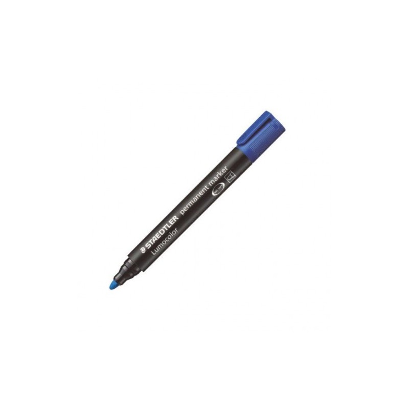 MARCADOR PERMANENTE LUMOCOLOR 352 TRAZO 2MM AZUL STAEDTLER 352 3