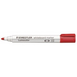 MARCADOR PIZARRA LUMOCOLOR MARKER 351 TRAZO 2MM ROJO STAEDTLER 351 2