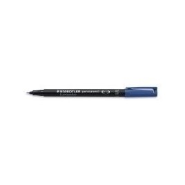 MARCADOR LUMOCOLOR PERMANENTE PUNTA SUPERFINA 04MM AZUL STAEDTLER 313 3