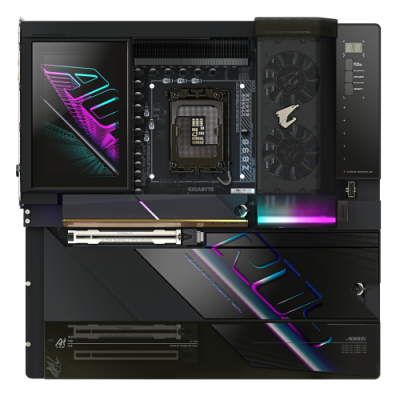 GIGABYTE Z890 AORUS XTREME AI TOP Placa Base Compatible con CPUs Intel Core Ultra Serie 2 VRM de 2212 fases hasta 9500MHz DDR5 