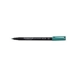 MARCADOR LUMOCOLOR PERMANENTE PUNTA MEDIA 1MM VERDE STAEDTLER 317 5