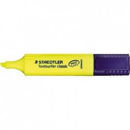 MARCADOR FLUORESCENTE TEXTSURFER CLASSIC 1 5MM AMARILLO STAEDTLER 364 1