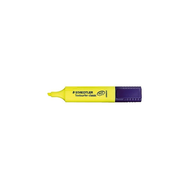 MARCADOR FLUORESCENTE TEXTSURFER CLASSIC 1 5MM AMARILLO STAEDTLER 364 1