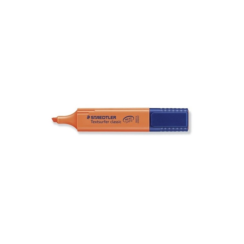 MARCADOR FLUORESCENTE TEXTSURFER CLASSIC 1 5MM NARANJA STAEDTLER 364 4