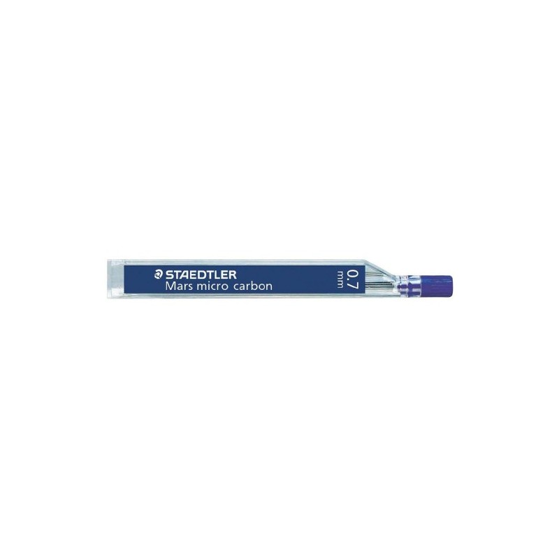 TUBO DE 12 MINAS 07MM CALIDAD ESTANDAR GRADUACIoN HB STAEDTLER 250 07 HB