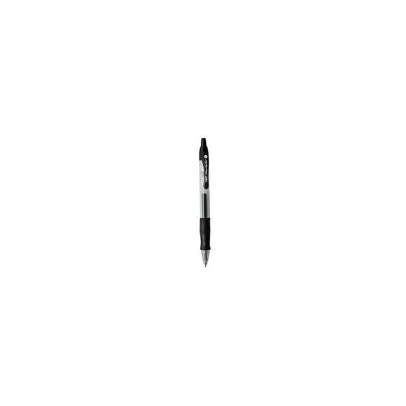 BIC 829157 boligrafo Negro Boligrafo de punta retractil con pulsador 12 piezas
