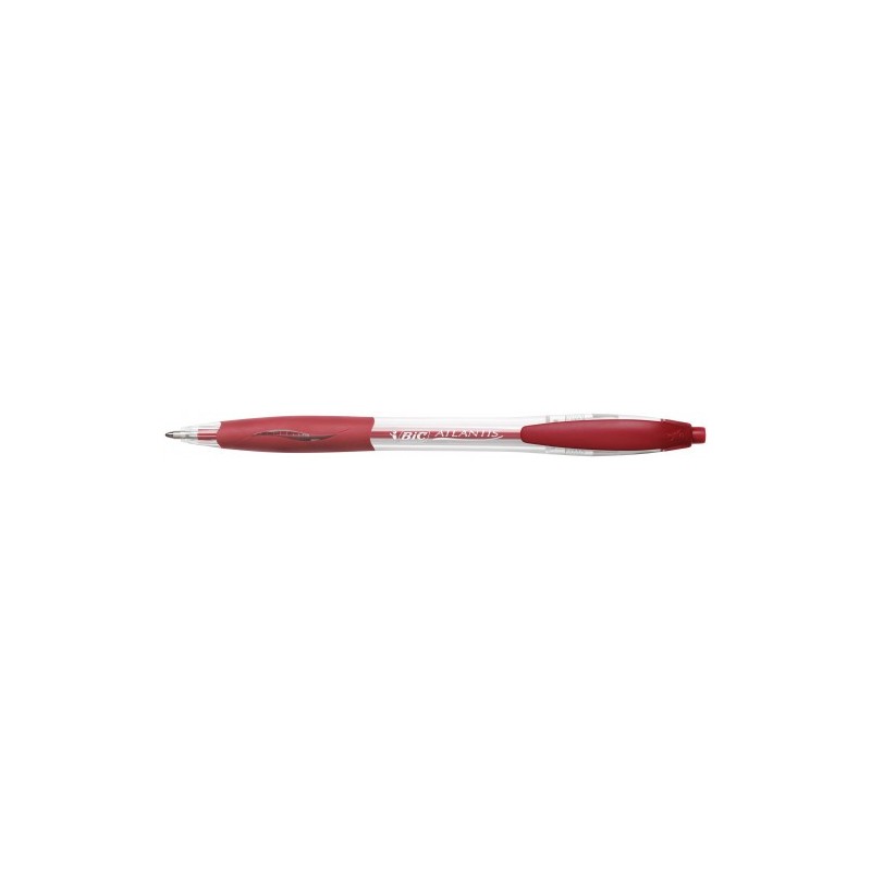 BOLIGRAFO RETRACTIL TRAZO 04 MM ATLANTIS ROJO BIC 887133