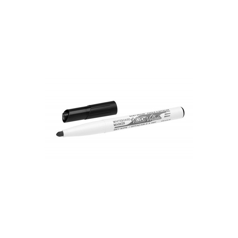 MARCADOR PARA PIZARRA BLANCA 1741 TINTA A BASE DE ACETONA TRAZO 14MM NEGRO VELLEDA 9581711