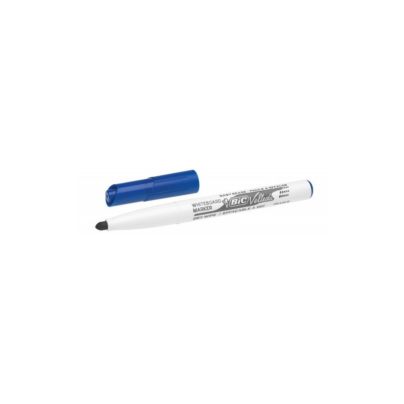 MARCADOR PARA PIZARRA BLANCA 1741 TINTA A BASE DE ACETONA TRAZO 14MM AZUL VELLEDA 9581701