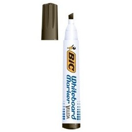 MARCADOR PARA PIZARRA BLANCA 1751 TINTA A BASE DE ALCOHOL TRAZO 3 55MM NEGRO VELLEDA 904946