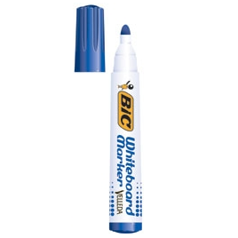 MARCADOR PARA PIZARRA BLANCA 1751 TINTA A BASE DE ALCOHOL TRAZO 3 55MM AZUL VELLEDA 904947