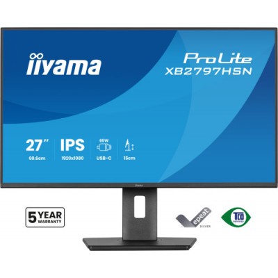 MONITOR IIYAMA 27 IPS 4 SIDE SLIM BEZEL 1920X1080 100HZ