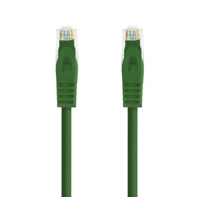 Nanocable Cable de red latiguillo RJ45 LSZH Cat6A UTP AWG24 Verde 05m