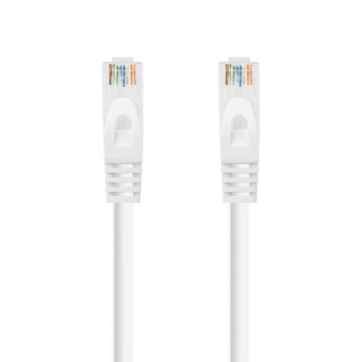 Nanocable Cable de red latiguillo RJ45 LSZH Cat6A UTP AWG24 Blanco 05m