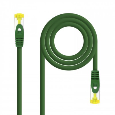 Nanocable Cable de red latiguillo RJ45 LSZH Cat6A SFTP AWG26 Verde 30 m