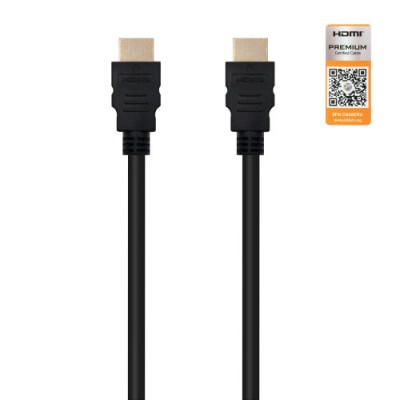 Nanocable HDMI V20 05m cable HDMI 05 m HDMI tipo A Estandar Negro