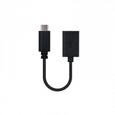 Nanocable USB 20 015m cable USB 015 m USB C USB A Negro