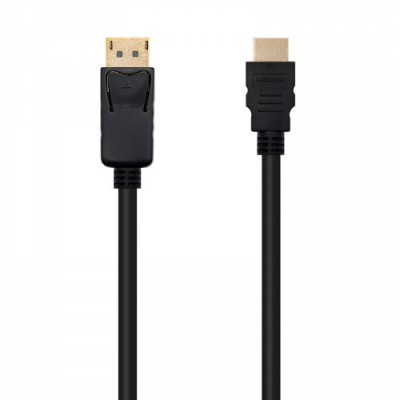 Nanocable Cable conversor DISPLAYPORT a HDMI DP M HDMI M Negro 50 M
