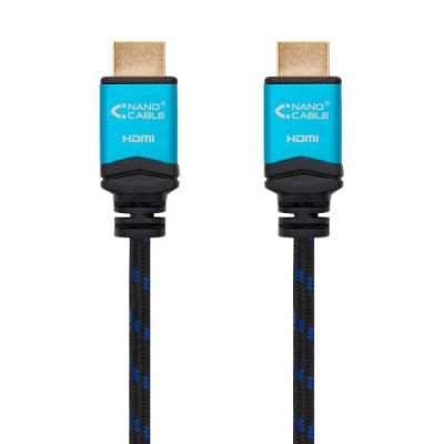 Nanocable Cable HDMI V20 4K60GHz 18 Gbps A M A M negro 10 m