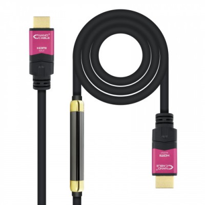 Nanocable 10153730 cable HDMI 30 m HDMI tipo A Estandar Negro Rosa