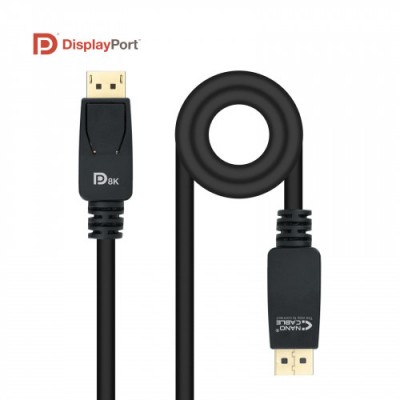 Nanocable 10152503 cable DisplayPort 3 m Negro