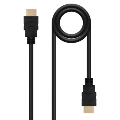 Nanocable Cable HDMI V14 Alta Velocidad HEC A M A M Negro 15 m